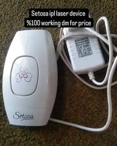 Setosa ipl hair laser device