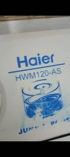 Haier washing machine