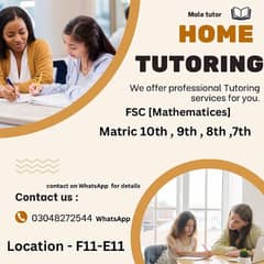 home tutor available