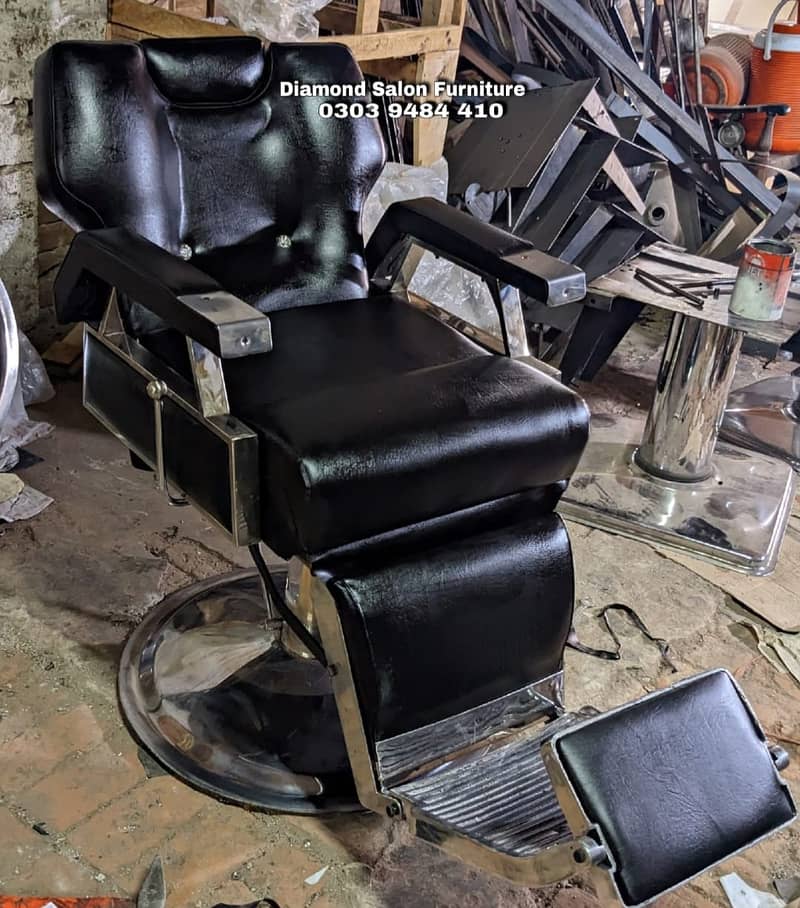 Saloon chair / Barber chair/Cutting chair/Shampoo unit 13