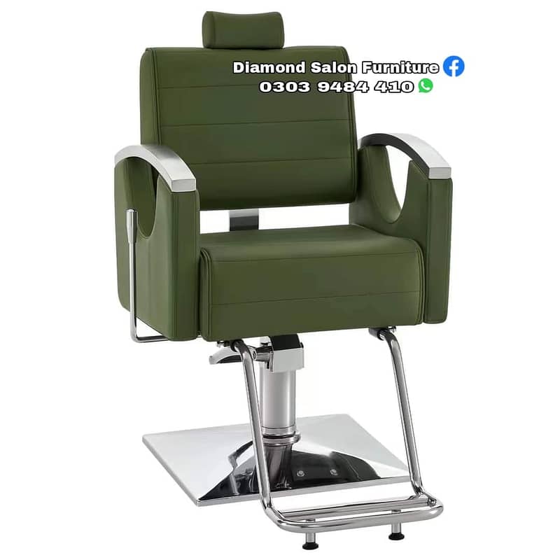 Saloon chair / Barber chair/Cutting chair/Shampoo unit 14