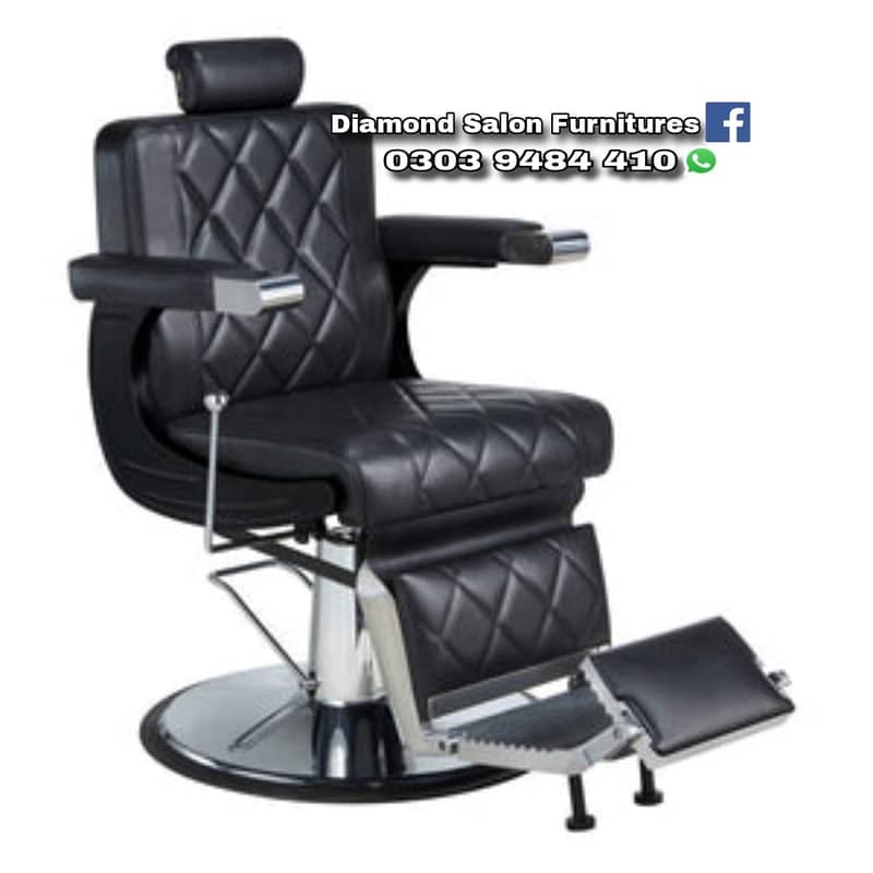 Saloon chair / Barber chair/Cutting chair/Shampoo unit 13