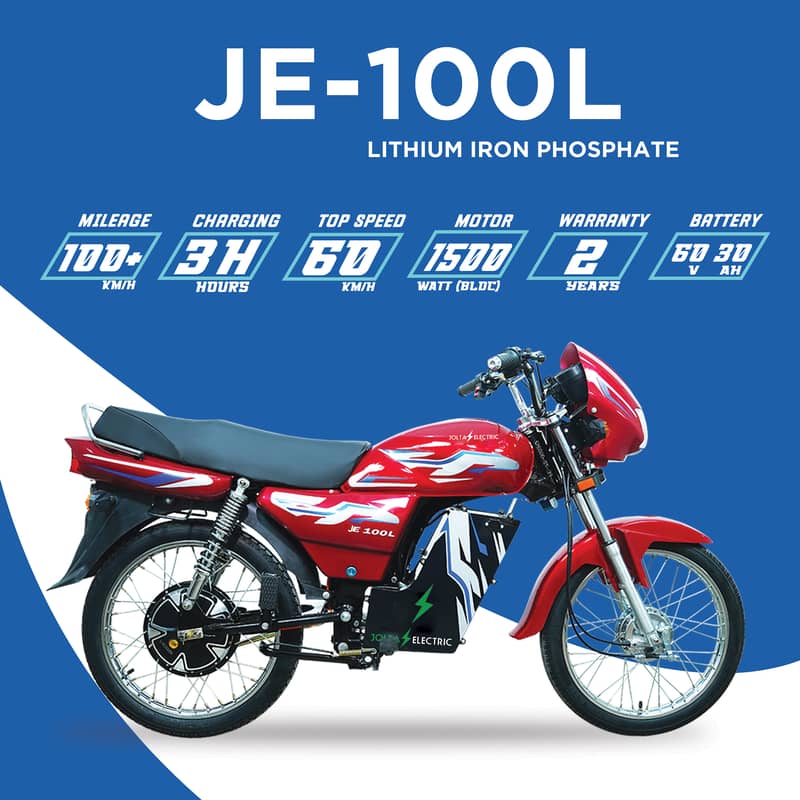 Jolta Electric Bikes JE-100LI 2024 0