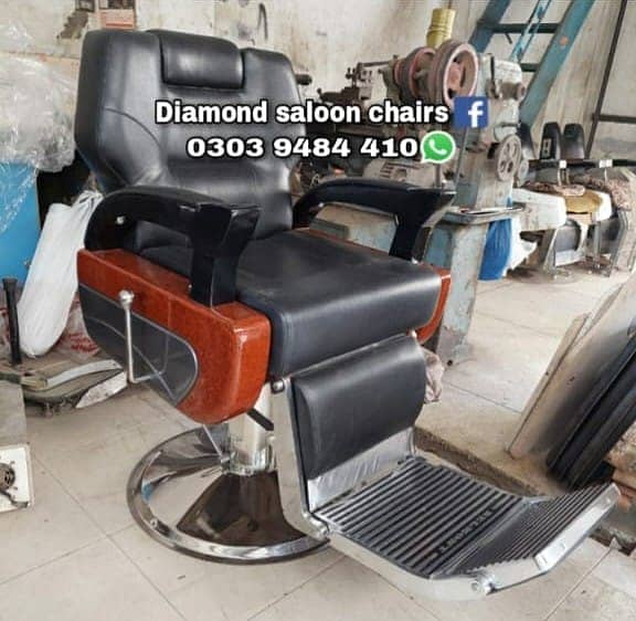 Saloon chair / Barber chair/Cutting chair/Shampoo unit 16