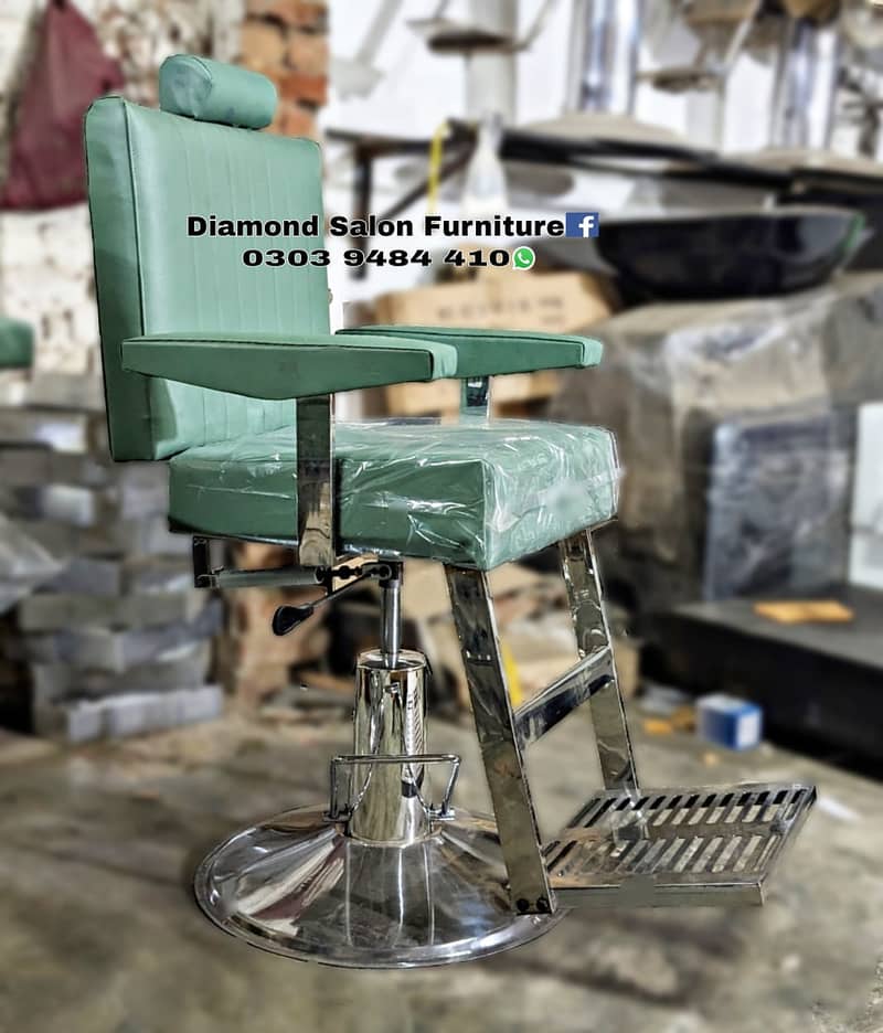 Saloon chair / Barber chair/Cutting chair/Shampoo unit 17