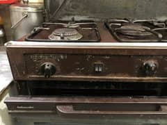 5 stove cooking range in working condition