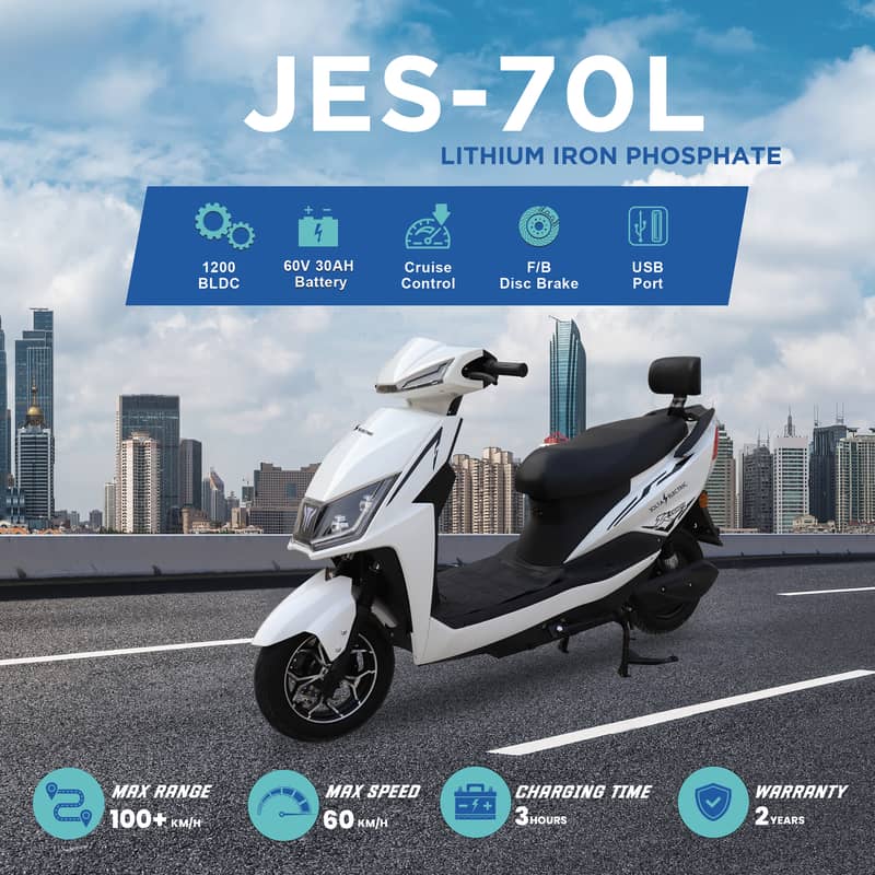 Jolta Electric Scooty JES-70LI 2024 0