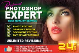 I am Graphic Designer will do Photo Editing and document Editing