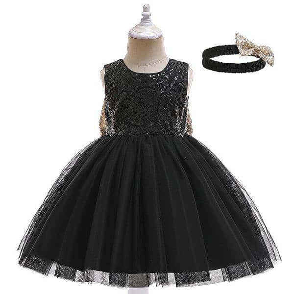 Black. Fancy frock 1