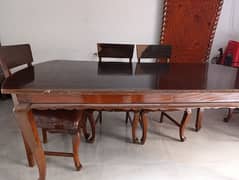 Dining Table with 6 Chairs