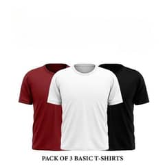 pack of 3 shirts