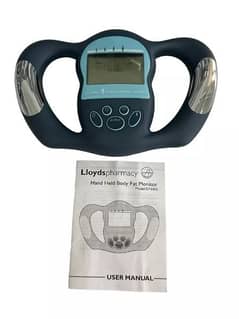 Handheld Body Fat Monitor Lloyds Pharmacy BMI Weight Loss Monitor