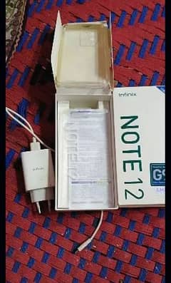 Infinix note 12 full box