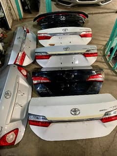 Honda & Toyota trunk, Doors, Bonnat, Roof, etc  all genuine parts