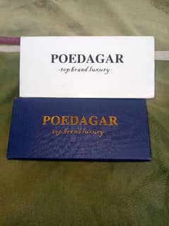 Original poedagar watch stainless steel blue dial with date 0