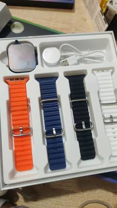 4 strap watch available deliver all over Pakistan