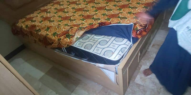 bed set wooden 7