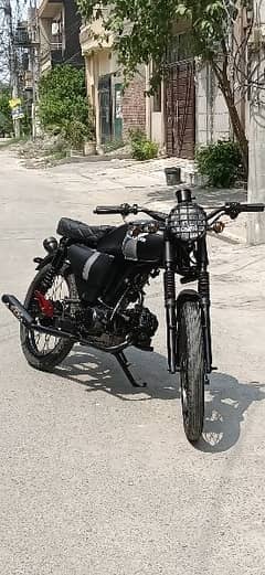 Pak hero bike Convert Cafe racer