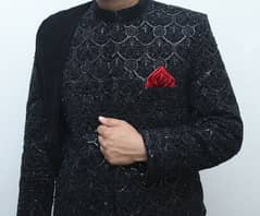 Sherwani/ Designer / Black color