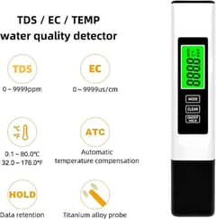 TDS METER WATER QUALITY CHECKING METER