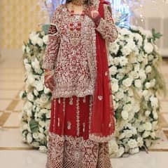 Bridal lenhga / designer / Red anari color