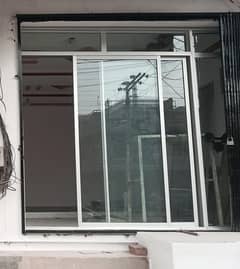 Aluminium Door / Window with Glass for sale