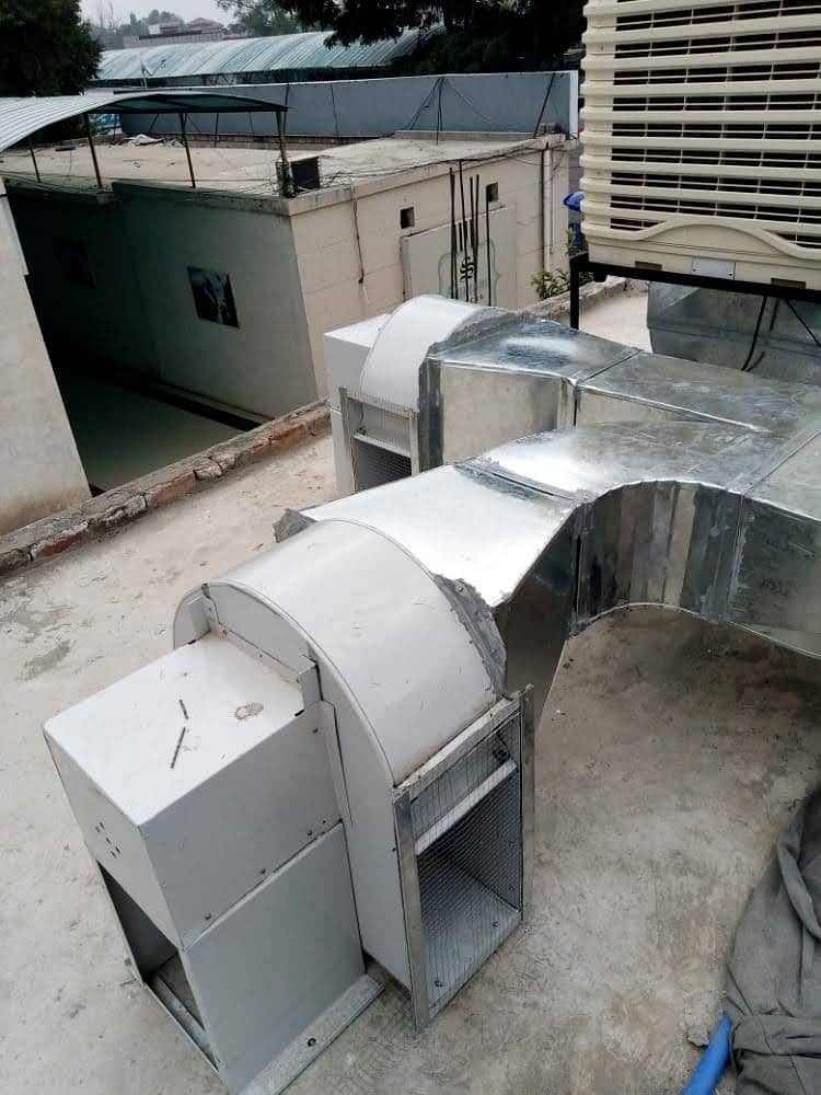 Fresh air & Exhaust Air Duct & Kitchen Hood / Hood 5