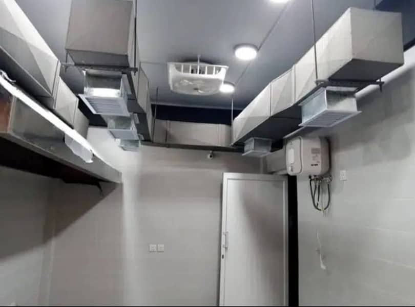 Fresh air & Exhaust Air Duct & Kitchen Hood / Hood 8