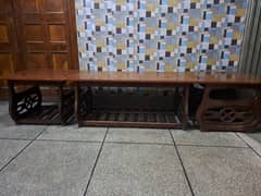 Set of 3 tables for sale