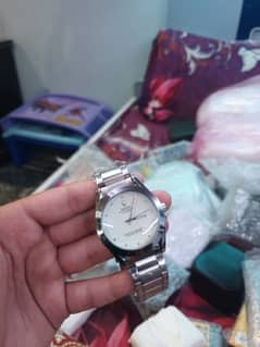 Rolex Oyster Perpetual Silver color