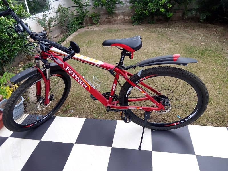 1 month used only brand new 24 speed mountain bike 1