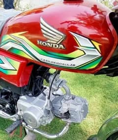 Honda cd70 5100 km All Punjab number laga hai