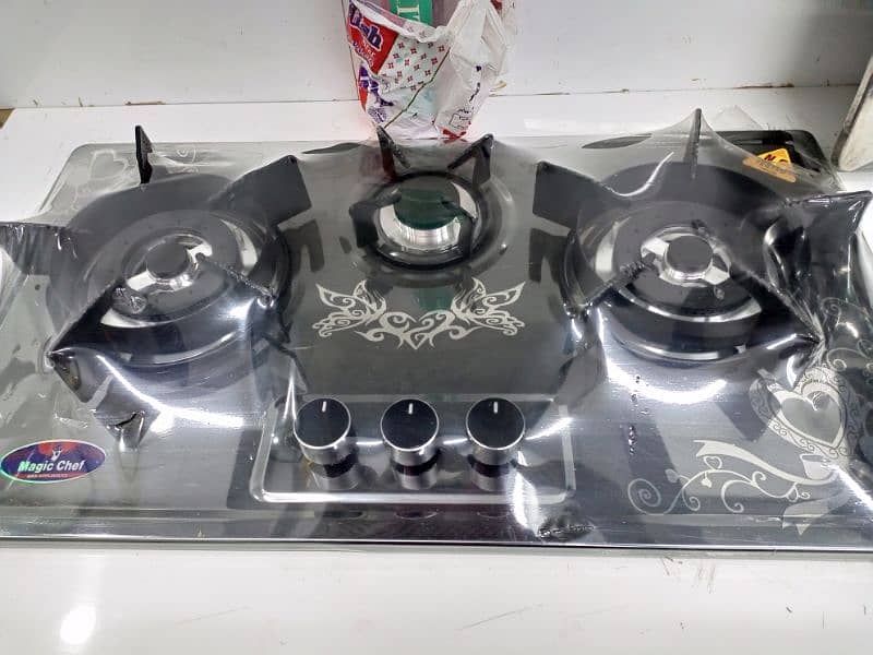 Auto ignition hob gas stove Chula 2