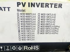 Growatt ONGRID Inverter