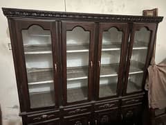 Brand new show case for crockery