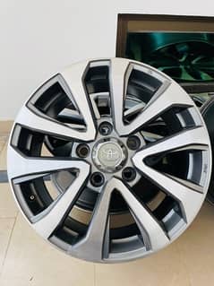 Land Cruiser zx alloy rims for sale.