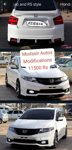 Civic Body kit,body kit,side skirts,spoiler,Alto kit,Mehran kit 9