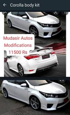 Corolla body kit,body kit,side skirts,spoiler,Alto kit,Mehran kit