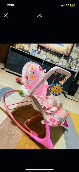 Baby rocker seat vibration music chair 3