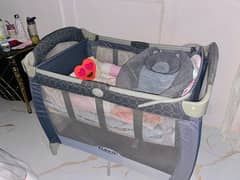 graco baby cot play pen