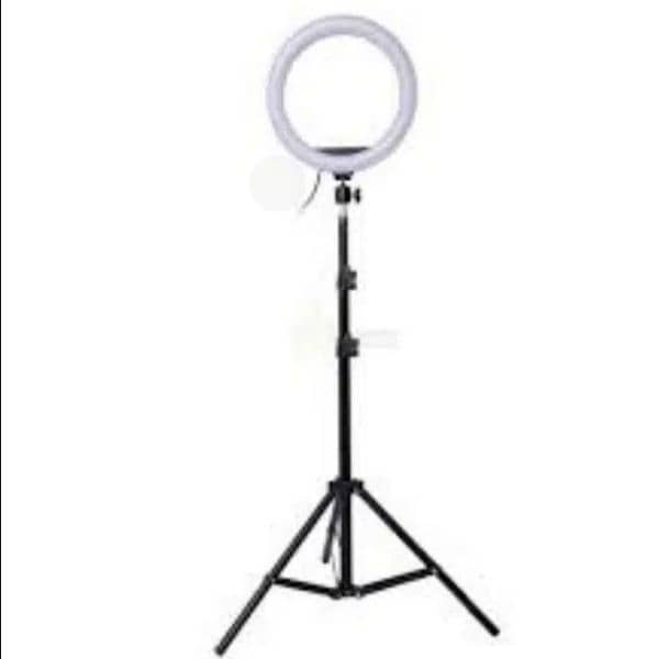 Ring Light 26cm With 7ft tripod Stand with Camera holder 3