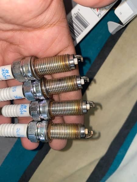 NGK original spark plugs like new 2