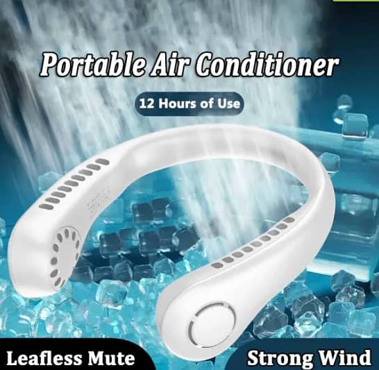 Portable Hanging Neck Fan | High Quality (free home delivery) 1