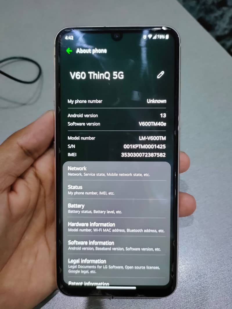 LG V60 thinq 5G 1