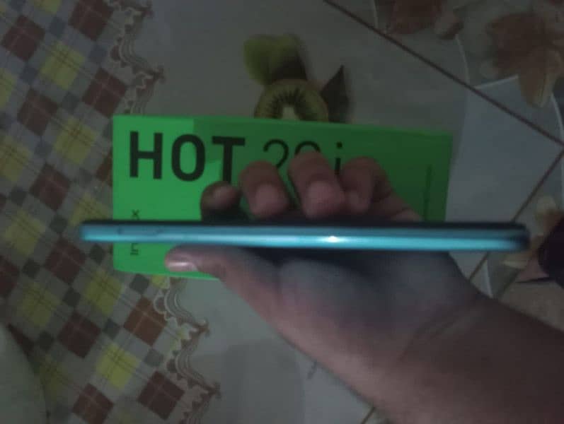 Infinix hot 20 I model  Ram 128gb and storage 4+3gb 1