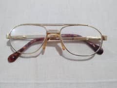 Gold Plated 24 KT Eye-glasses Frame