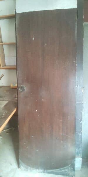 seven wooden doors are available. 6