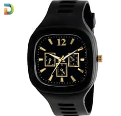 New Silicon Analogue Fashionable Watch For Men