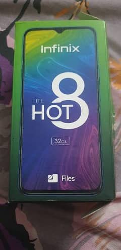 Infinix hot 8 lite 2/32 mint condition