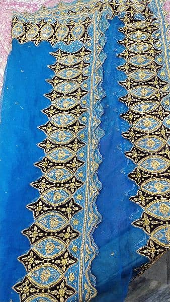 Formal long maxie with Embroidery work just 1 time use 3